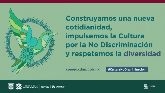 Mes de la Cultura por la No Discriminación