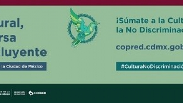 Mes de la Cultura por la No Discriminación